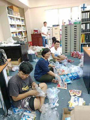 Repacking of Relief Goods Distribution for Refugees in Mae Sot