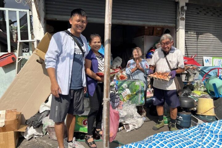 Supplies Distribution for Poor People