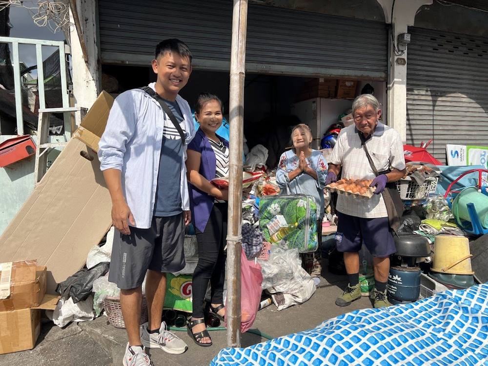 Supplies Distribution for Poor People