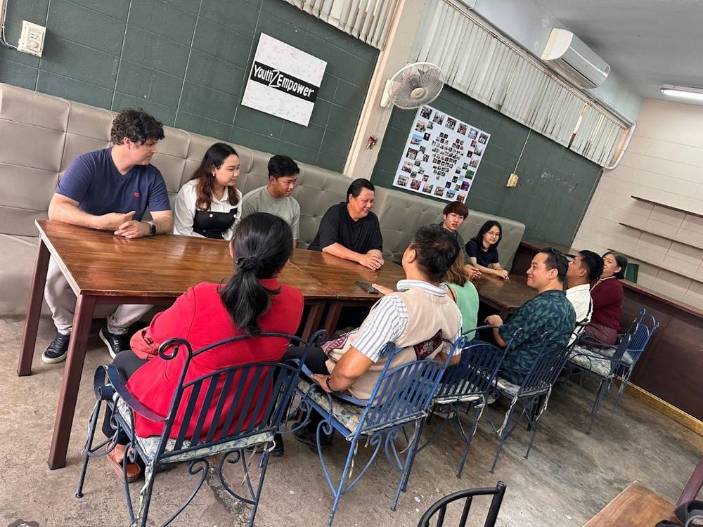 Year-end meeting with the Foundation Chairman